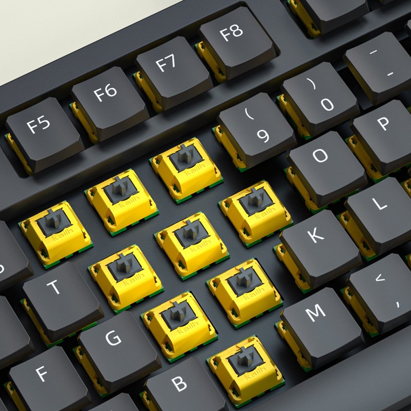 Kailh Canary Switch RGB SMD Tactile 60g Switches for Mechanical Keyboard 5Pin Pom Kailh Canary Switches