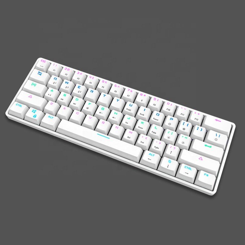 Oem Rgb Computer Keyboard 60% Wired Custom Gaming Mechanical Keyboards