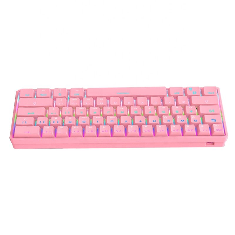 Oem Rgb Computer Keyboard 60% Wired Custom Gaming Mechanical Keyboards