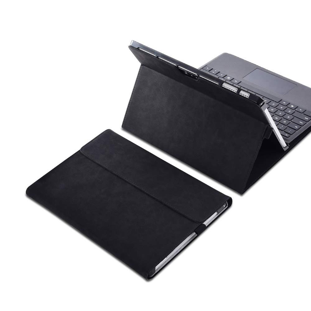 PU Leather Keyboard Case for Microsoft Surface Pro 7 7 Plus 12.3 inch Protective Tablet Stand Cover for Surface Pro 6/5/4 12.3''