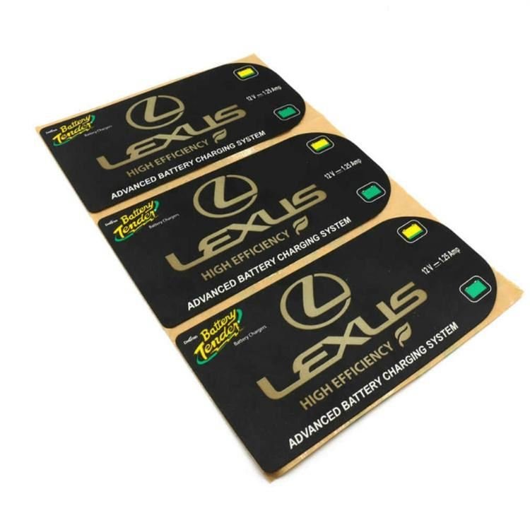 Deson device nameplate polycarbonate pc membrane Graphic Overlay control panel label display sticker