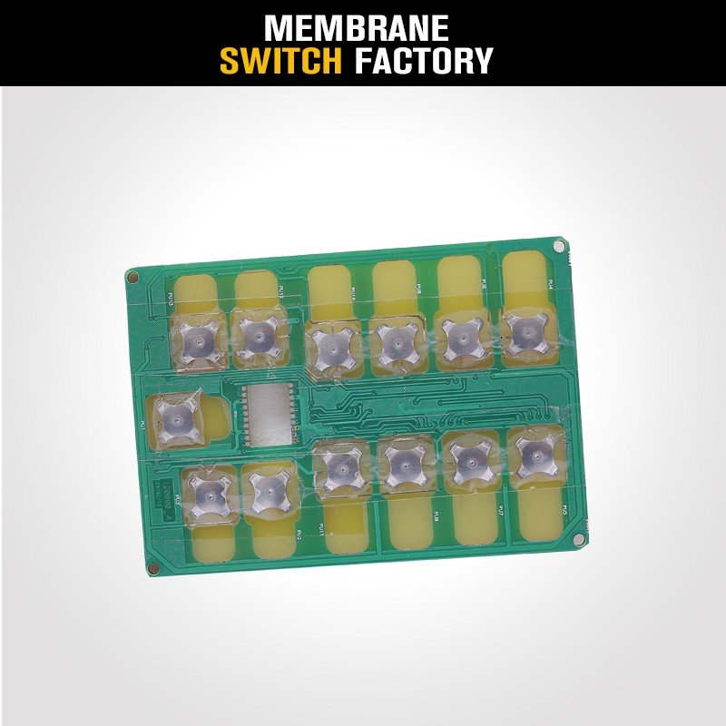 pcb membrane keypad dome membrane switch