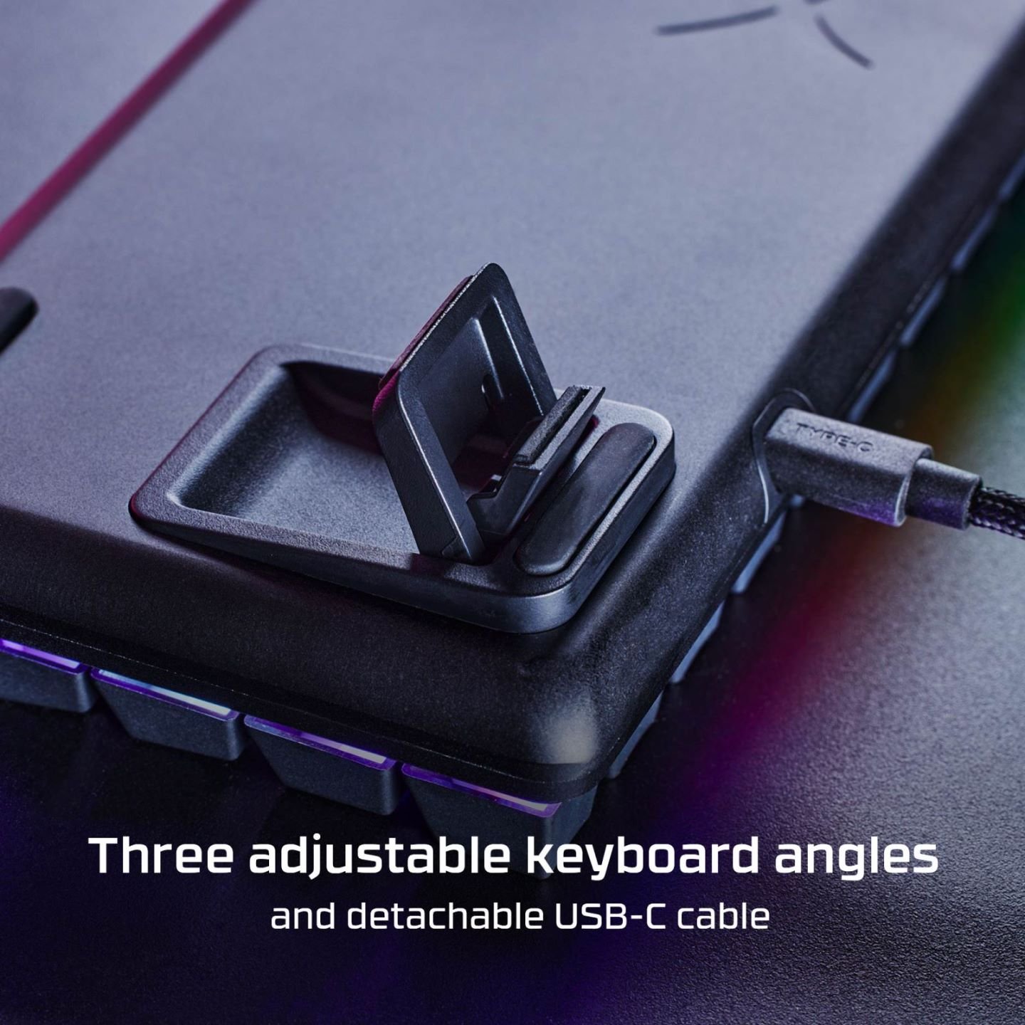 Hyper X Alloy Origins Core RGB 65 Keys Tenkeyless Mechanical Gaming Keyboard USB-C Switch Type English Language Red Axis Body
