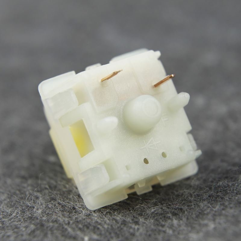 35 Pcs/Box Gateron Yellow Pro Keyboard Switches SMD Factory Pre-lubed Series Linear Feel RGB Yellow Red Brown Switches