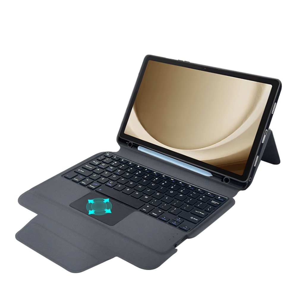 Integrated Magnetic attached wireless Keyboard case with Pen slot For Samsung Galaxy Tab A9 PLUS 11''