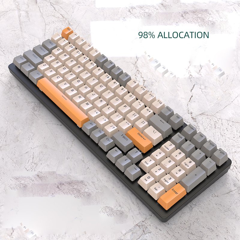 usb computer switch switches wireless mechanical ergonomic 60% rgb backlight mini wire backlit mechan custom gaming keyboard