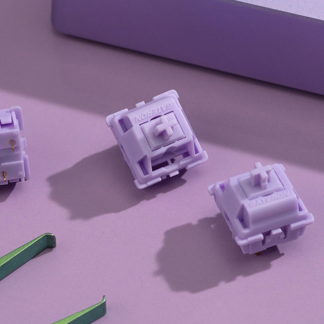 High Quality Linear Feeling Keyboard Switch WS POM Switch RGB Mechanical Switch for Keyboard