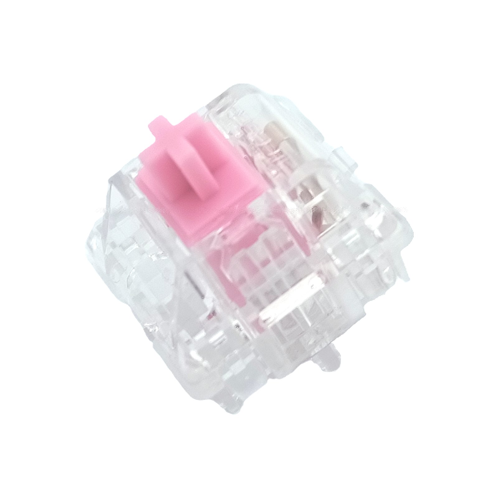 TECSEE Manufacturer Keyboard Switches New PC Housing Metal Switches Honey Peach Hot-Swappable POM Stem Linear Switches