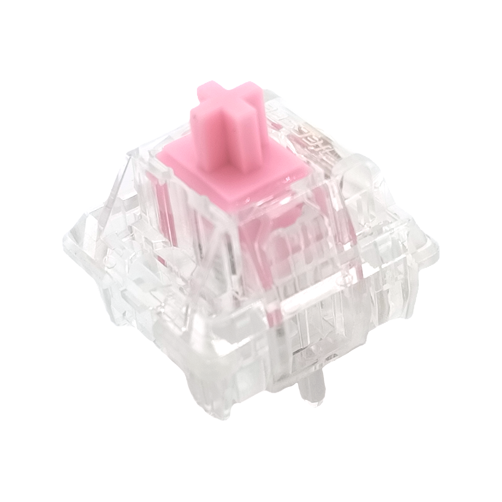 TECSEE Manufacturer Keyboard Switches New PC Housing Metal Switches Honey Peach Hot-Swappable POM Stem Linear Switches