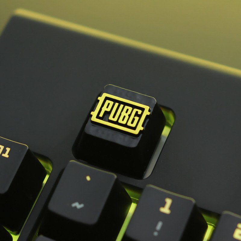Version A Quality keystone metal special design Gaming mechanical switch keyboard keycaps for cherry mx