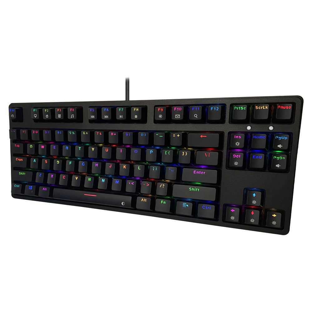 Customized brand OEM tri mode 88 keys RGB ergonomic mechanical keyboard