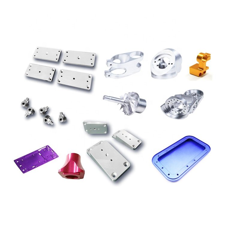 Aluminum Brass Metal parts Rapid Prototype CNC Aluminum Machining metal keypad enclosure Anodized Work