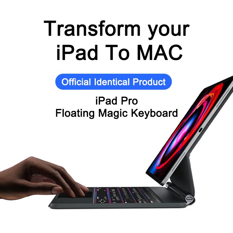 2023 New Arrival Magic Keyboard With Built-in TrackPad And Backlight For iPad Pro2/3/4th Generation 11 inch 2020/2021/2022
