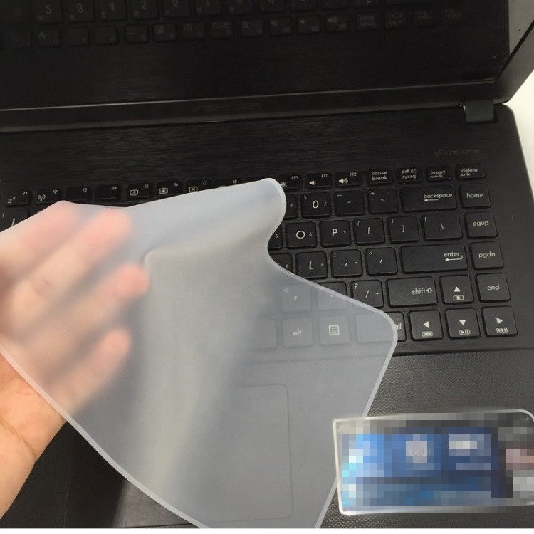 Custom silicone keyboard cover for laptop