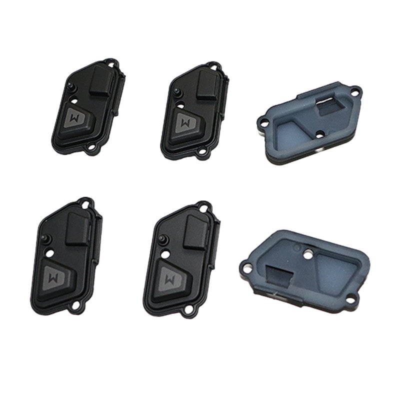 Factory customize burglar-proof padlock anti-theft lock epoxy silicon keypads button