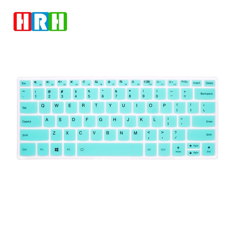 High Quality Ultra-thin Durable English Silicone Laptop Keyboard Skin Cover for Lenovo 7000-14 Yoga 720 -15 keyboard cover