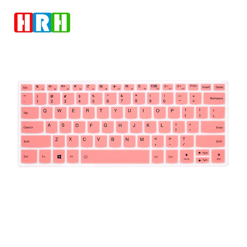 High Quality Ultra-thin Durable English Silicone Laptop Keyboard Skin Cover for Lenovo 7000-14 Yoga 720 -15 keyboard cover