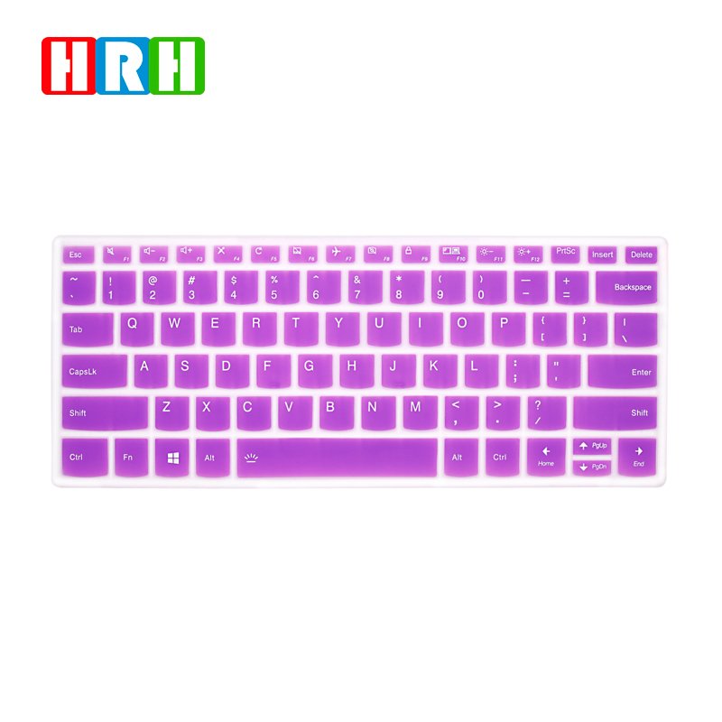 High Quality Ultra-thin Durable English Silicone Laptop Keyboard Skin Cover for Lenovo 7000-14 Yoga 720 -15 keyboard cover