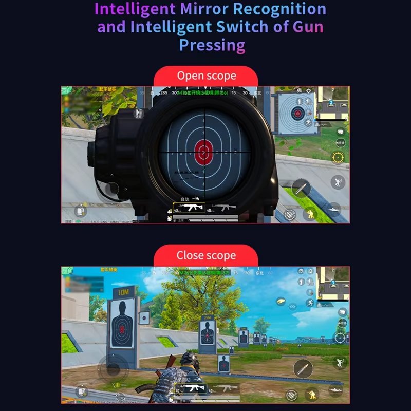 Mouse And Keyboard Converter Adapter M16 For PUBG Mobile Game BT5.1 Auxiliary Controller For Android Iphone