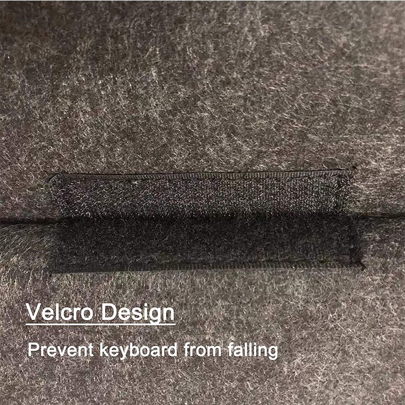 Felt Keyboard Cover for Wireless Keyboard, Felt Travel Bag