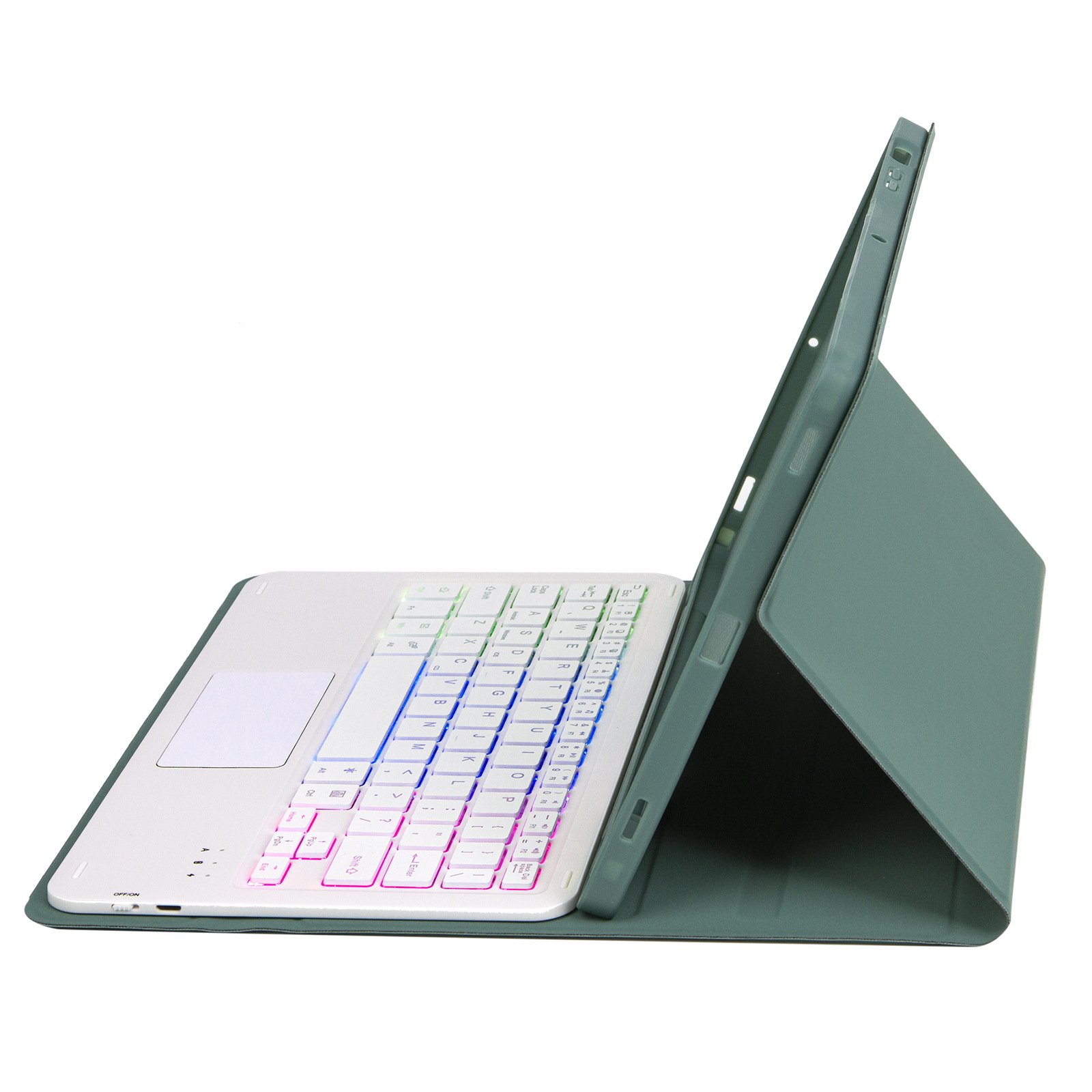 For Samsung Tab S9 11 Inch 2023 Protective cover miaocontrol magnetic suction colorful Backlit Bluetooth keyboard soft case
