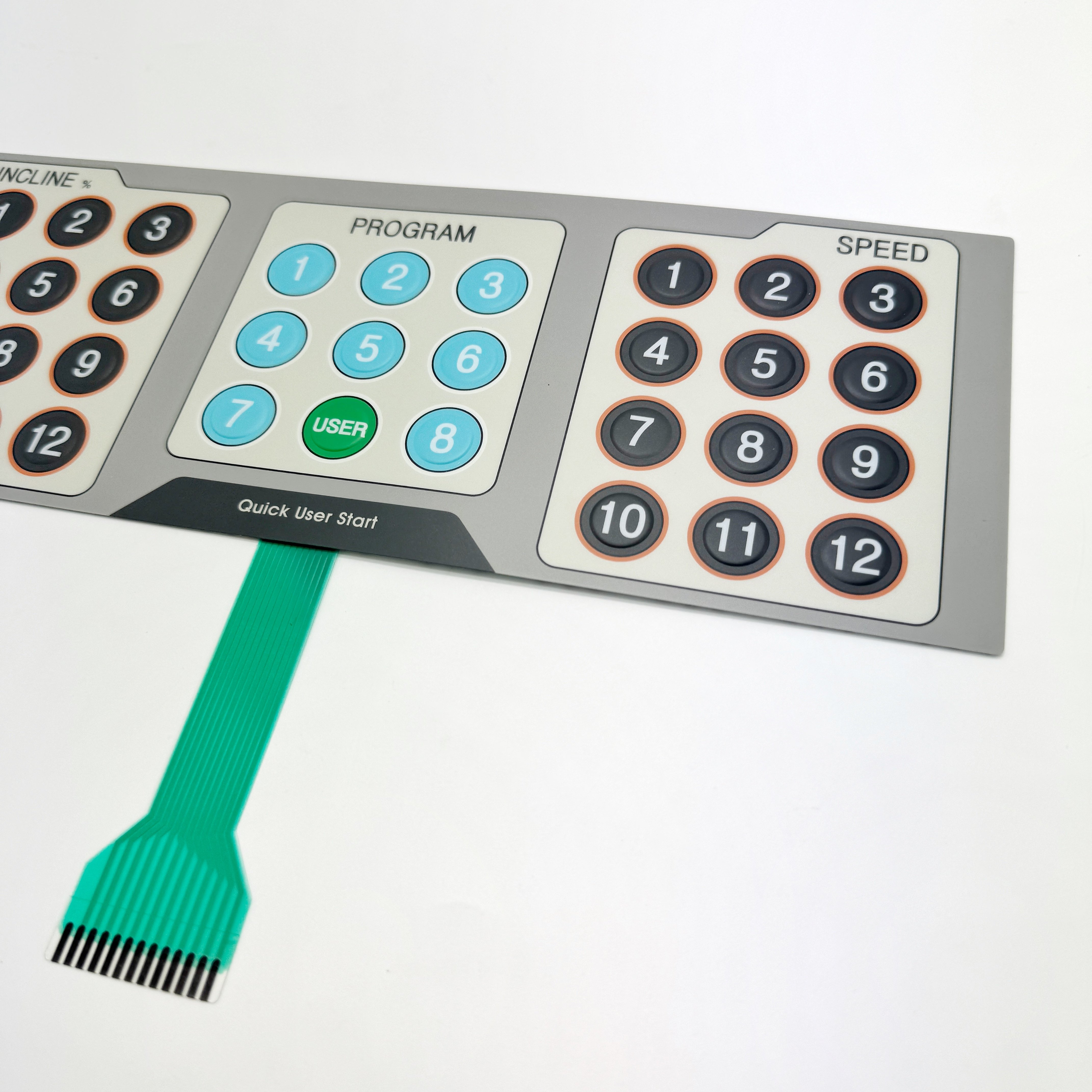 OEM & ODM High Quality Silicone Membrane Switch Keyboard/Keypad Factory Custom Button Mold Processing Services Cost-Effective