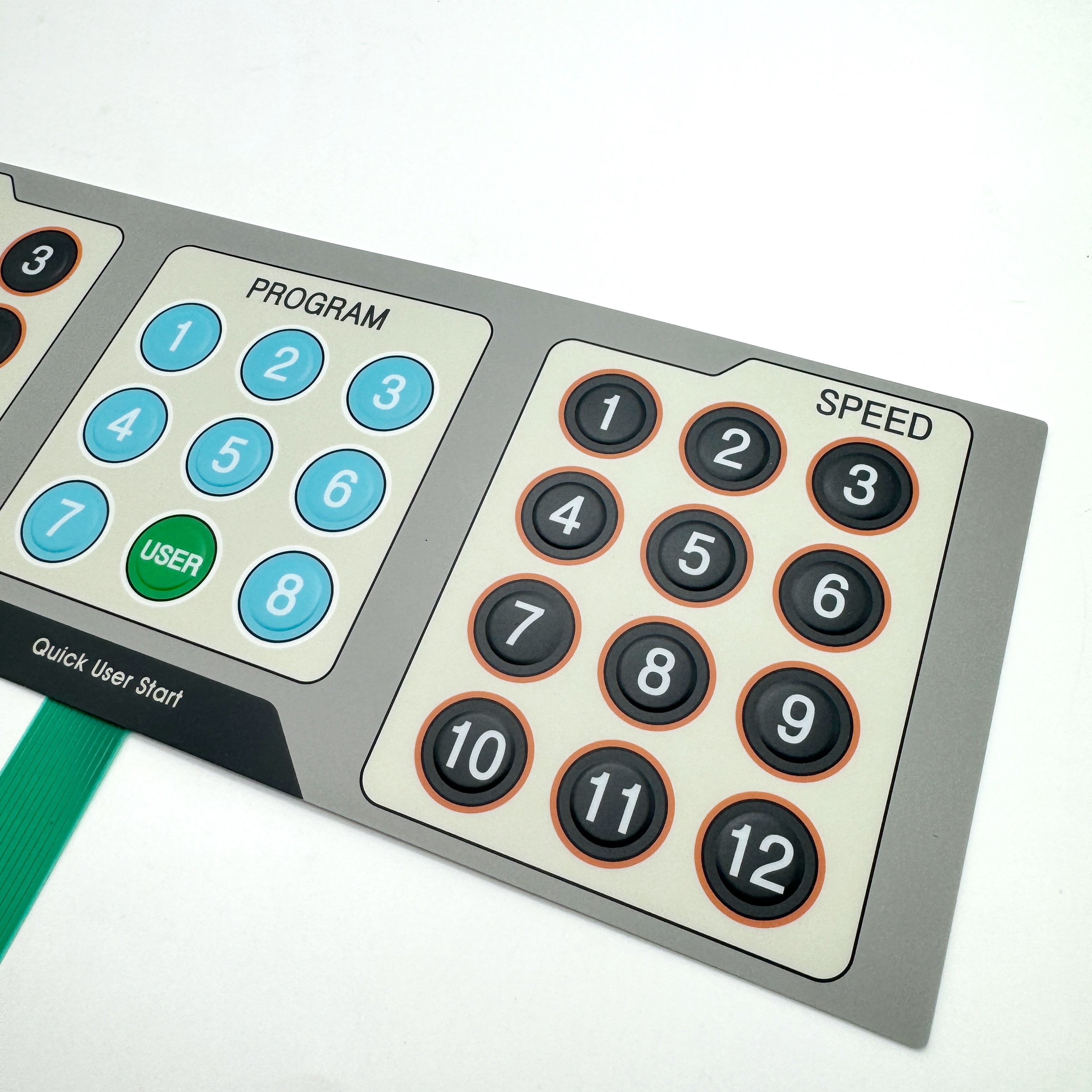 OEM & ODM High Quality Silicone Membrane Switch Keyboard/Keypad Factory Custom Button Mold Processing Services Cost-Effective