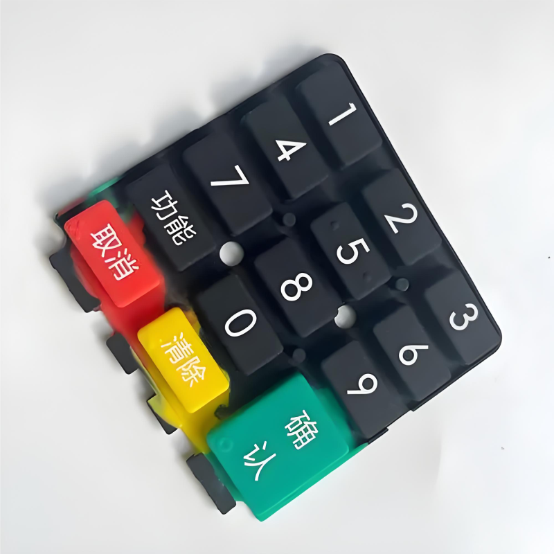 Customize High Quality Silicone Rubber Membrane Keypad Button Keycaps