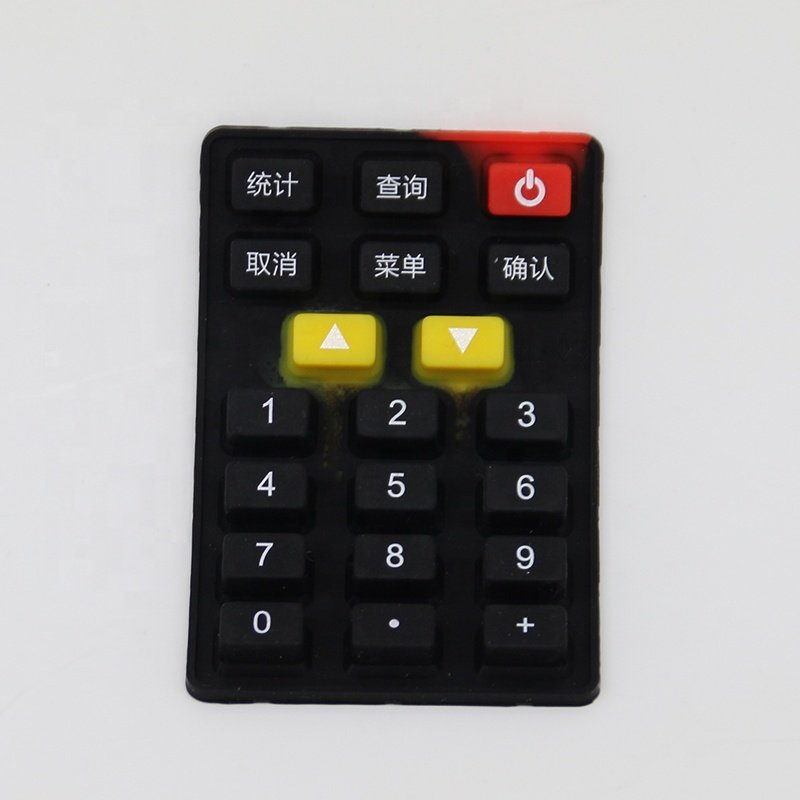 Custom Made Remote Control Calculator POS Silicone Rubber Keypad