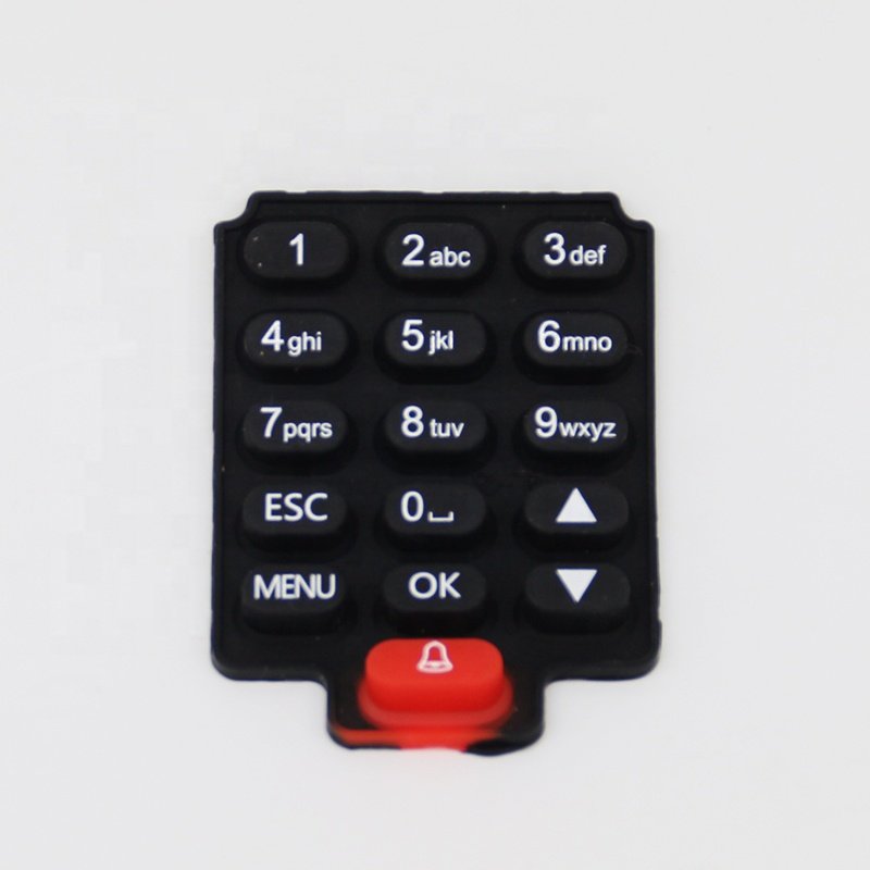 Custom Made Remote Control Calculator POS Silicone Rubber Keypad