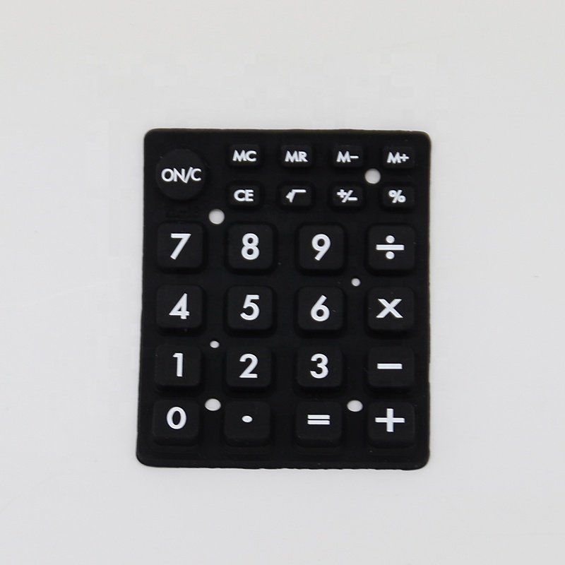 Custom Made Remote Control Calculator POS Silicone Rubber Keypad