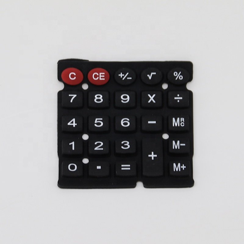 Custom Made Remote Control Calculator POS Silicone Rubber Keypad