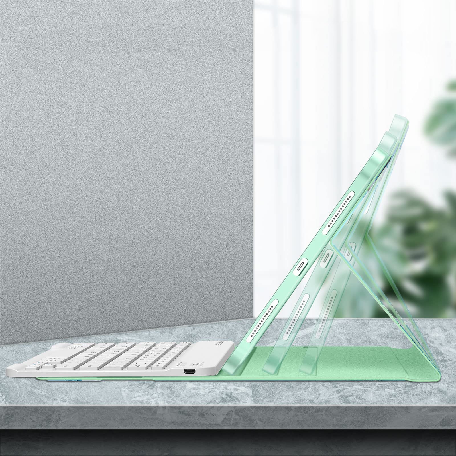 Mini Colorful Universal Multi-language Learning Office Portable Wireless Keyboard Case For Ipad 2022 10th Gen Keyboard Cover