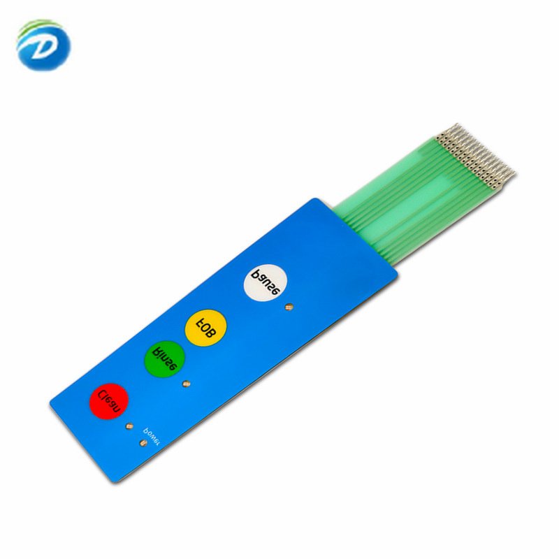 Deson control panel stickers microwave membrane On off switch push button label sticker graphic overlay panel membrane keypad