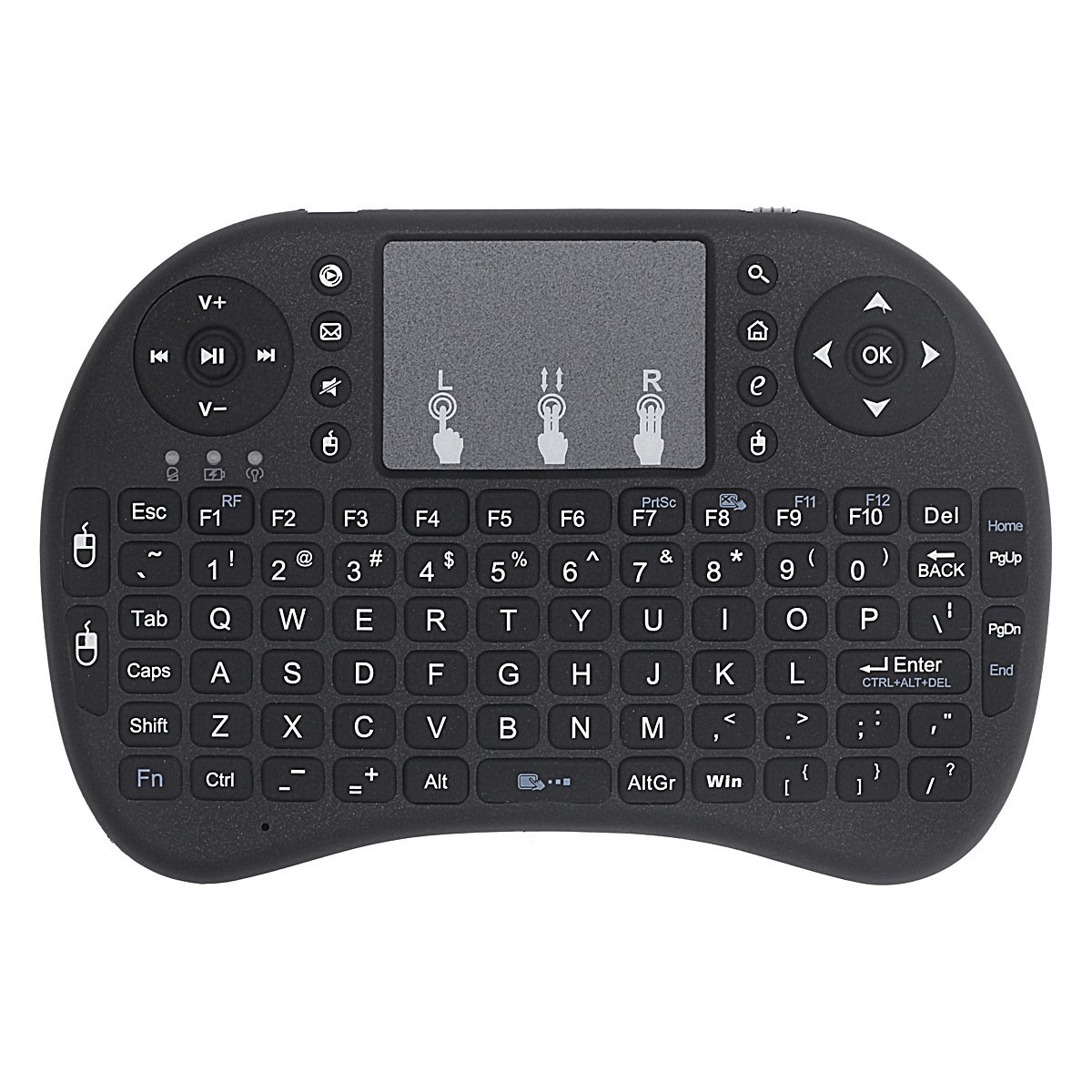 2024 Popular 7 Colors Switching 2.4G Sky Flying Rat Laptop Smart Voice Remote Control Mouse Keyboard