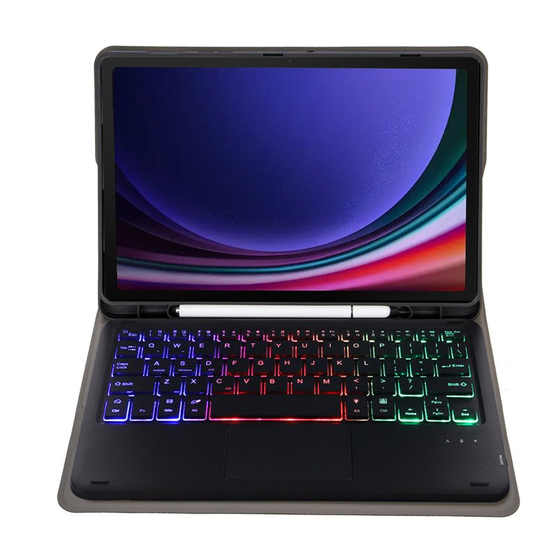 Backlight Detachable Smart keyboard Cover Case For Samsung galaxy Tab S9 11" 2023 Tablet With Touch Pad B-tooth Keyboard Cover