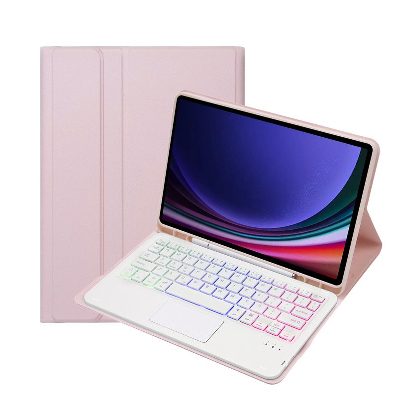 Backlight Detachable Smart keyboard Cover Case For Samsung galaxy Tab S9 11" 2023 Tablet With Touch Pad B-tooth Keyboard Cover