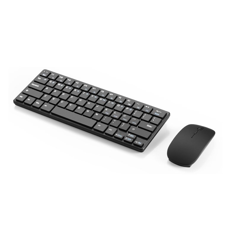 Dual Mode Mini Mechanical Gaming Keyboard Mouse Set Customized Spanish UK Wireless OEM 78 Keys RGB Backlit Ergonomic Computer