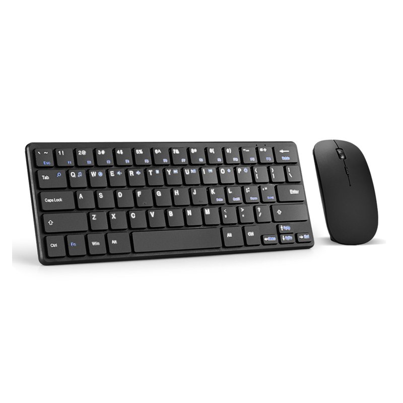 Dual Mode Mini Mechanical Gaming Keyboard Mouse Set Customized Spanish UK Wireless OEM 78 Keys RGB Backlit Ergonomic Computer