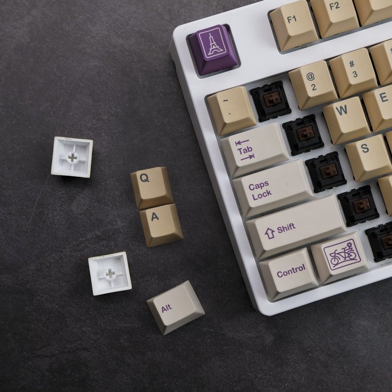 Japanese GMK Fleuriste Keycaps 142 keys Cherry Profile PBT Dye Subbed Keycap For Mechanical Keyboard With MX Switch