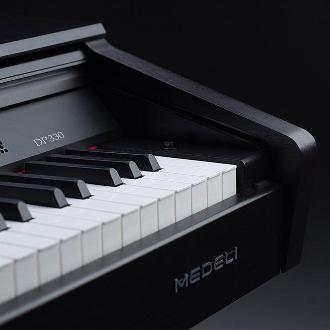 DSP Digital Effects Electric Digital Piano MEDELIS DP330 Keyboard Instrument 88 Keys For Beginner