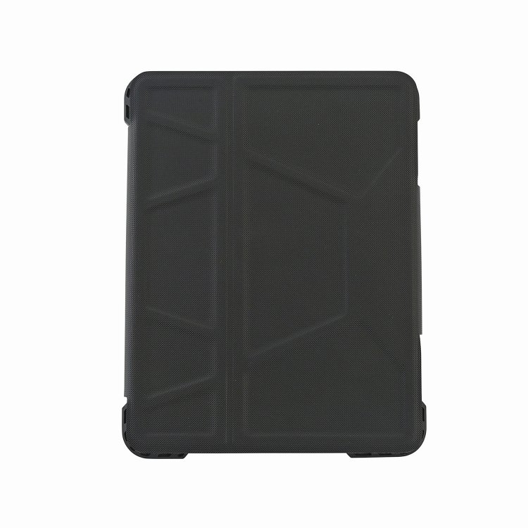Rugged PU leather folio case with bluetooth touch pad keyboard shockproof 360 degree rotating cover for iPad 10.9" 10G 10th gen