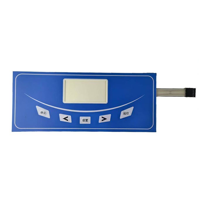 High Quality PVC Thin membrane Switch Panel with Transformer Inverter Warning Sticker Keypad & Keyboard