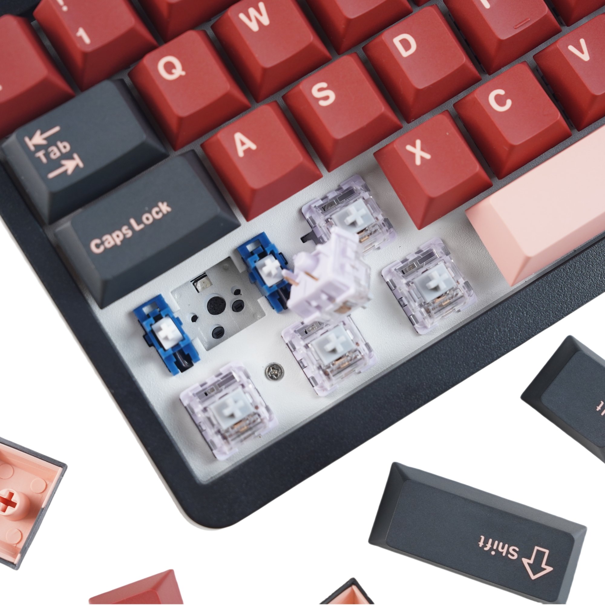 KC98 Pro Mechanical Gaming Keyboard 98 Keys RGB Backlit Programmable Keyboard, 96% Wireless Computer Keyboard