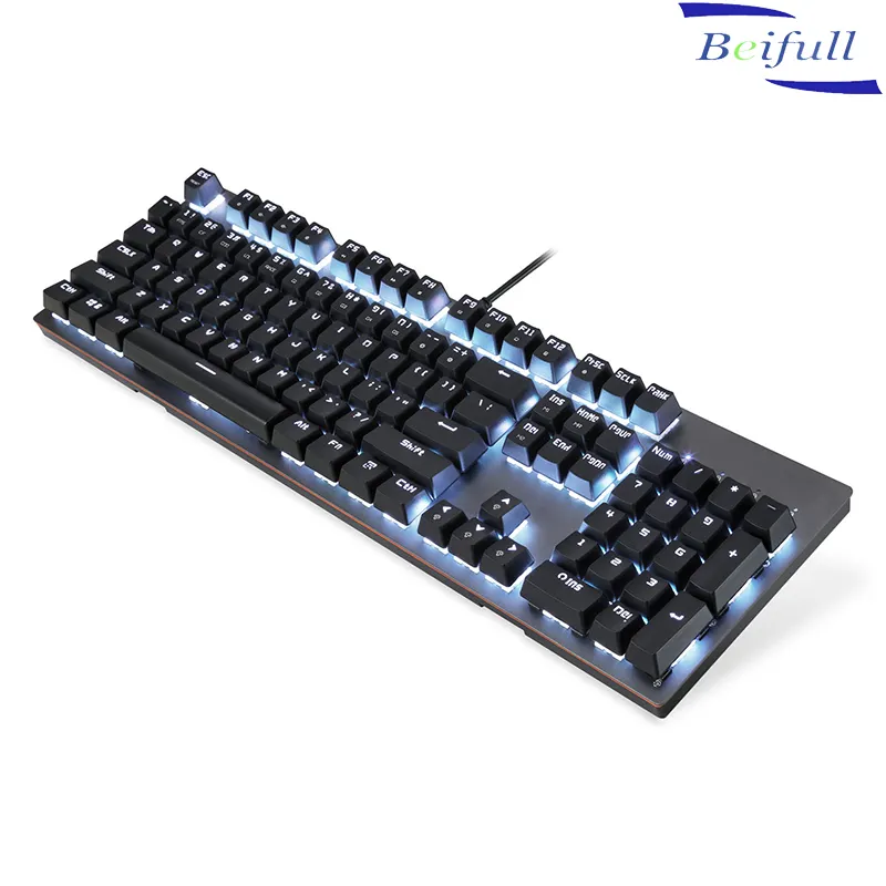 Kailh Box 104 Anti-ghosting Luminous Blue Black Switch LED Backlit keyboard gaming rgb mechanical