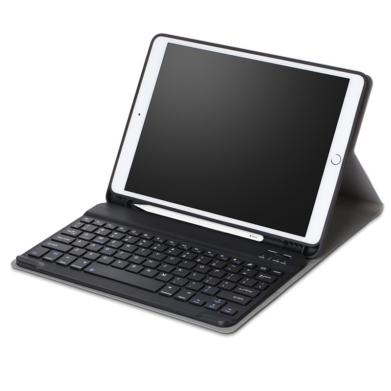 universal ultra thin wireless keyboard tablet cover case for ipad Pro 10.5 with pencil holder
