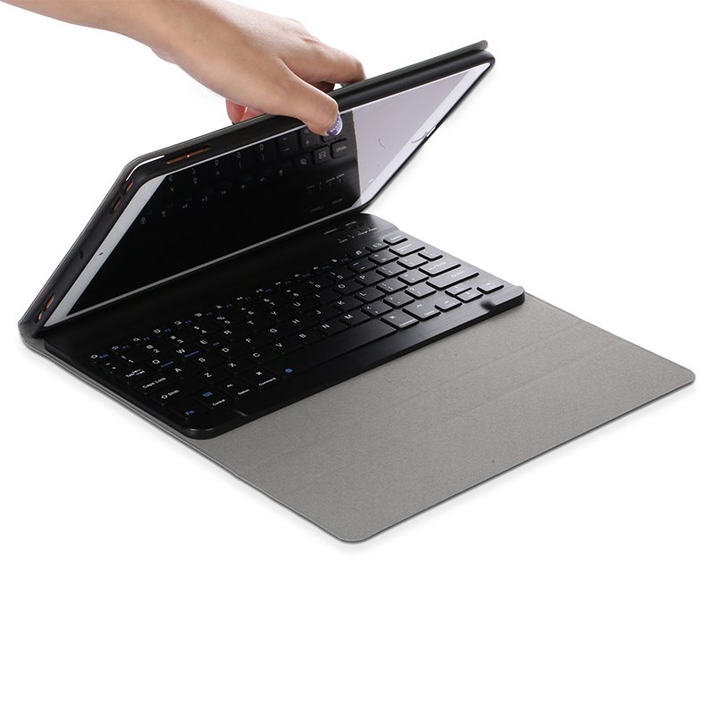 universal ultra thin wireless keyboard tablet cover case for ipad Pro 10.5 with pencil holder