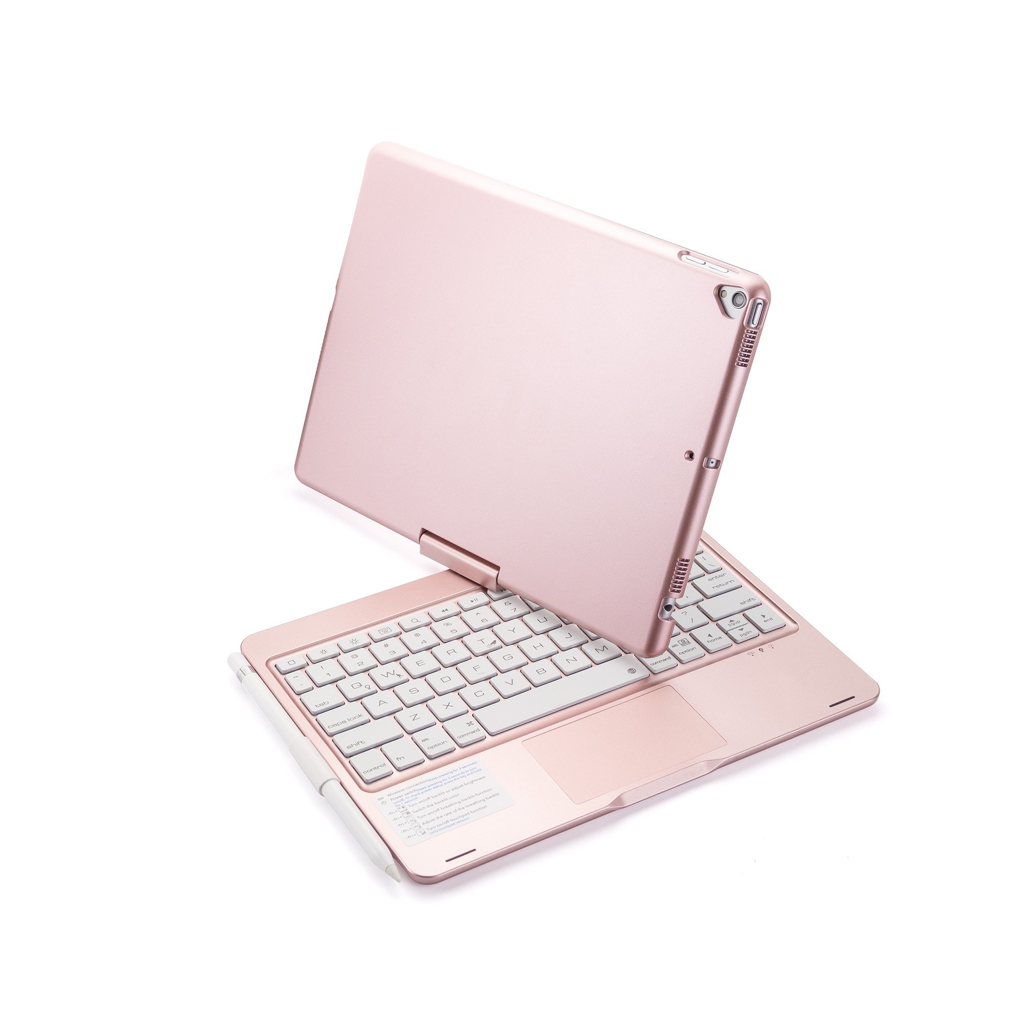 360 Rotatable ABS Material Keyboard Case Matched with 10.2 & 10.5 Inch