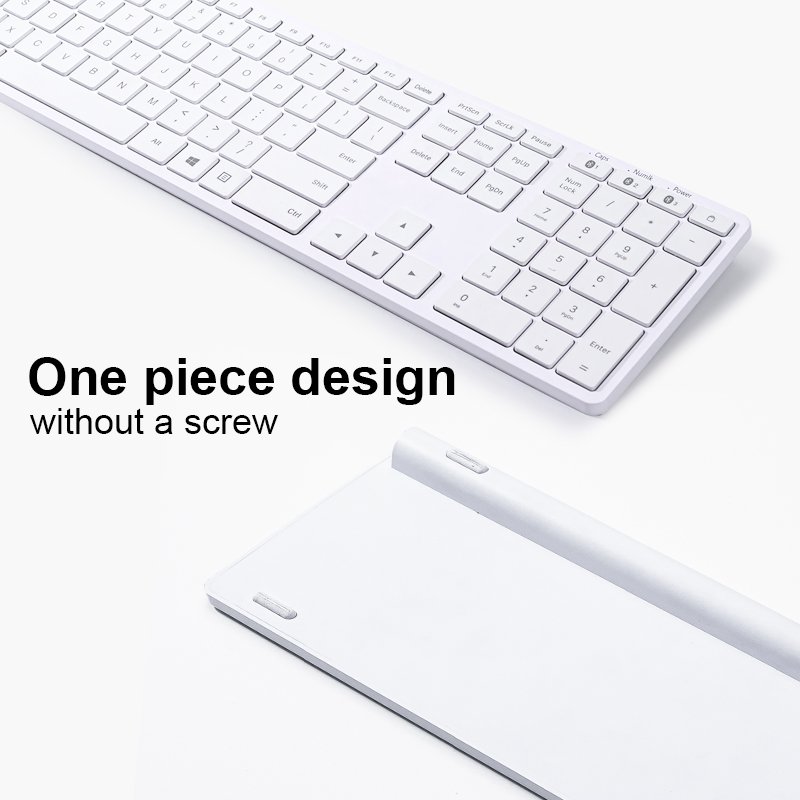 YiLing Portable Rechargeable Tri-mode Thin Lightweight wireless Keyboard office