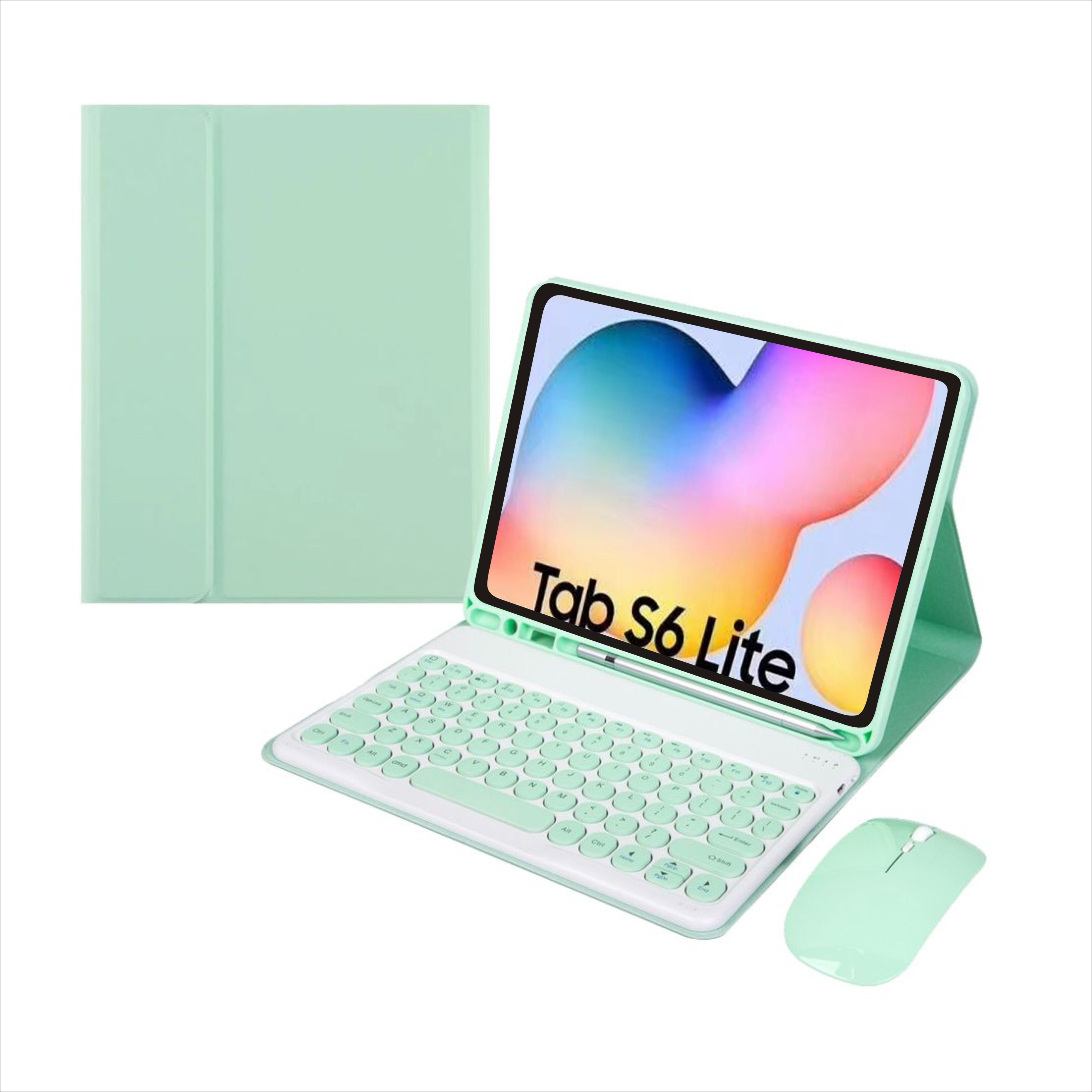 For Samsung TabS6 Lite 10.4 "Wireless Keyboard Holder P615/P610 Keyboard Cover